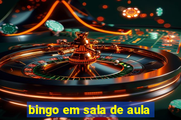 bingo em sala de aula